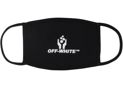 OFF-WHITE Hands Face Mask (SS19) Black/White - product view 2