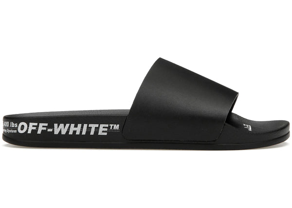 OFF-WHITE Industrial Belt Slides Black White sneakers - authentic OFF-WHITE shoes