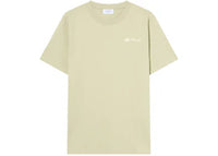OFF-WHITE Ink Arrow Slim Logo Tee Alfaalfa/Double Cream
