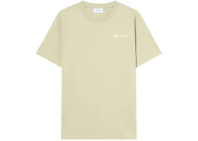 OFF-WHITE Ink Arrow Slim Logo Tee Alfaalfa/Double Cream