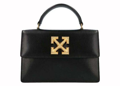 OFF-WHITE Jitney 1.4 Twist Shoulder Bag Black - authentic OFF-WHITE product