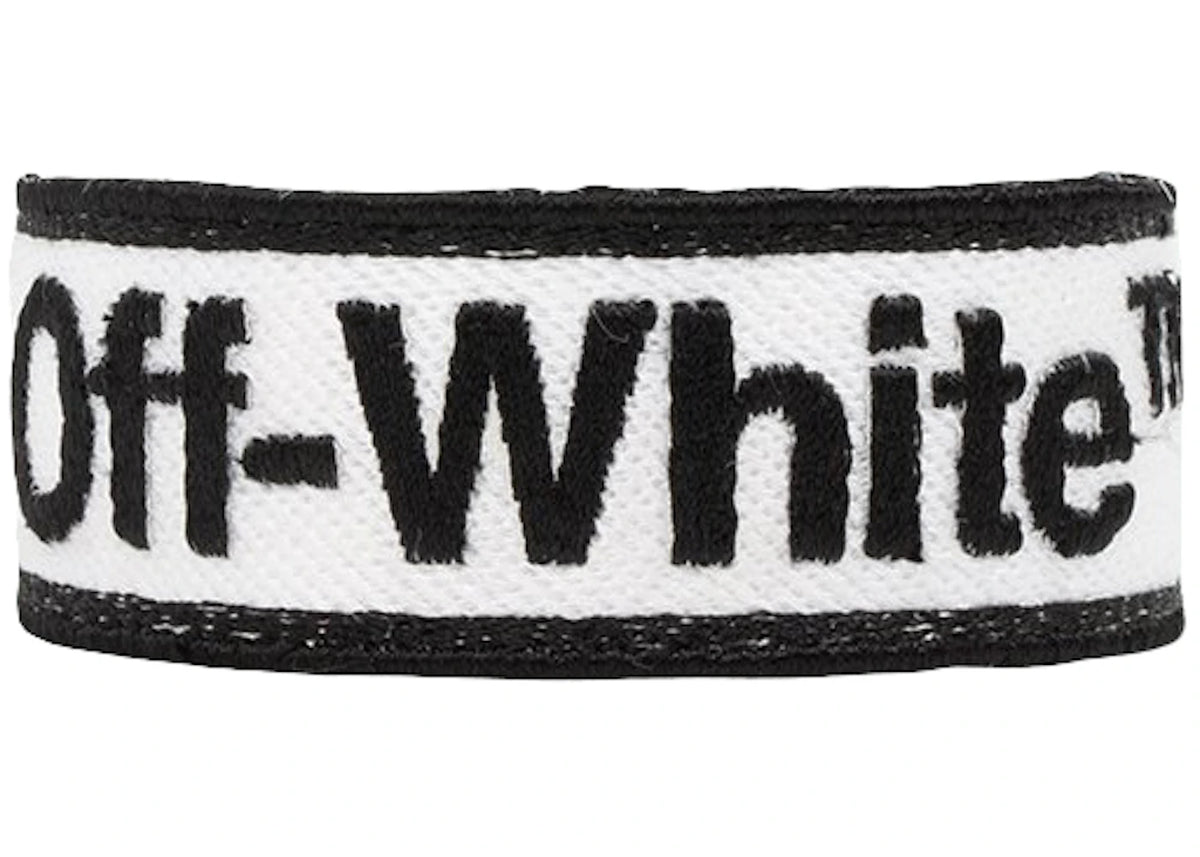 OFF-WHITE Knot Bracelet White/Black - vue secondaire A