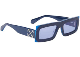OFF-WHITE Laurel Sunglasses Dark Blue Blue (OERI13PF24PLA0014840-FR) - vue 360