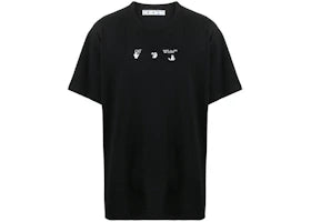 OFF-WHITE Mad Cat T-shirt Black/Green - vue 360