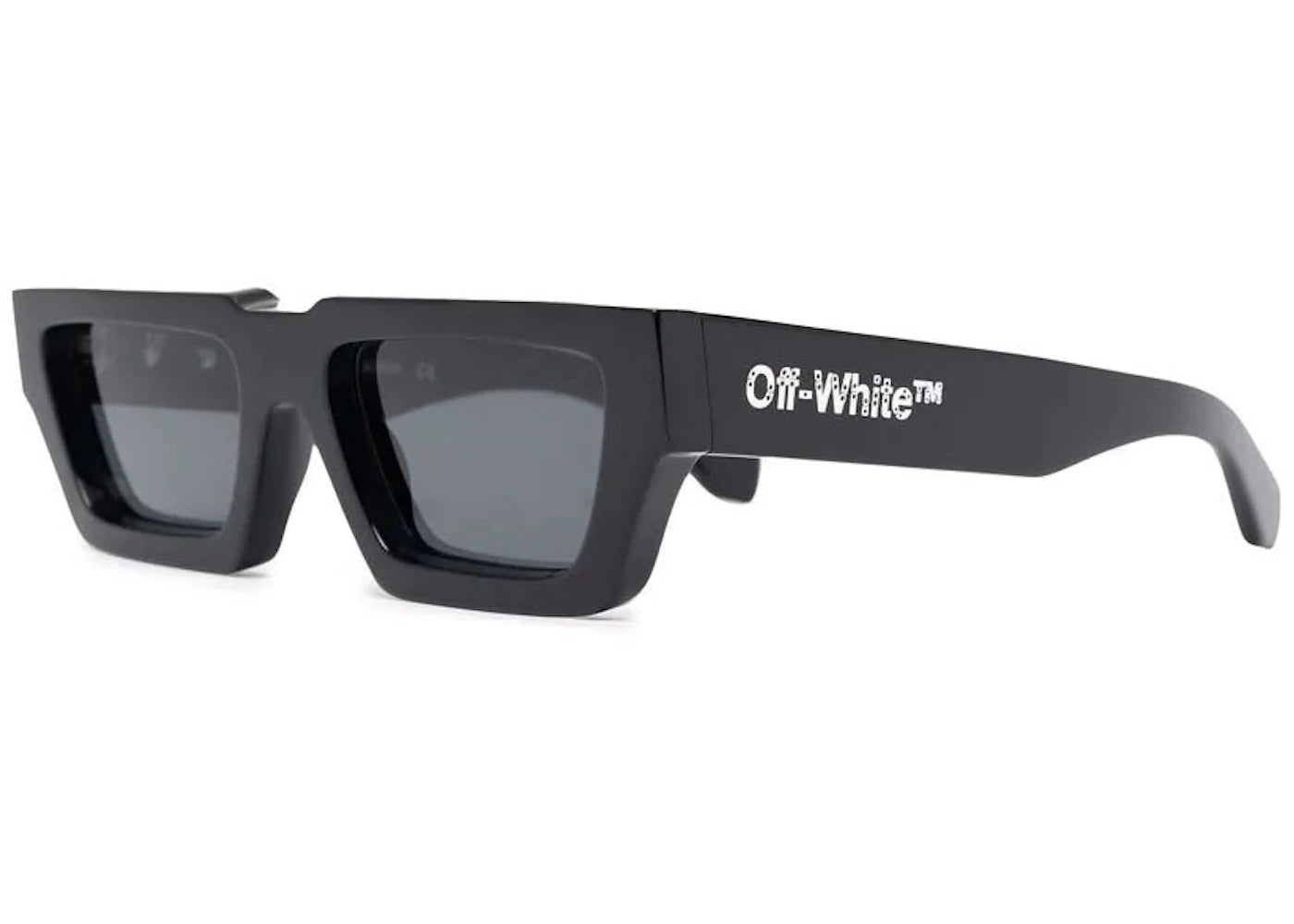 OFF-WHITE Manchester Sunglasses Black (OERI002C99PLA0021007) - vue 360