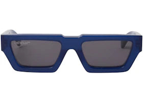 OFF-WHITE Manchester Sunglasses Blue (OERI002C99PLA0024607) - vue 360