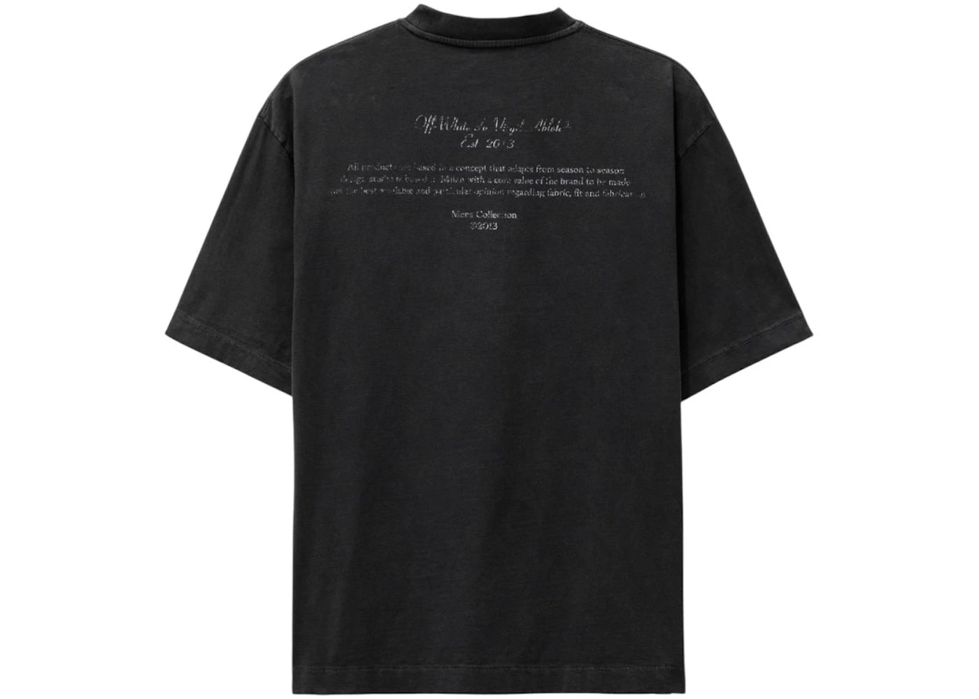 OFF-WHITE Mary Skate T-shirt Black - vue secondaire B
