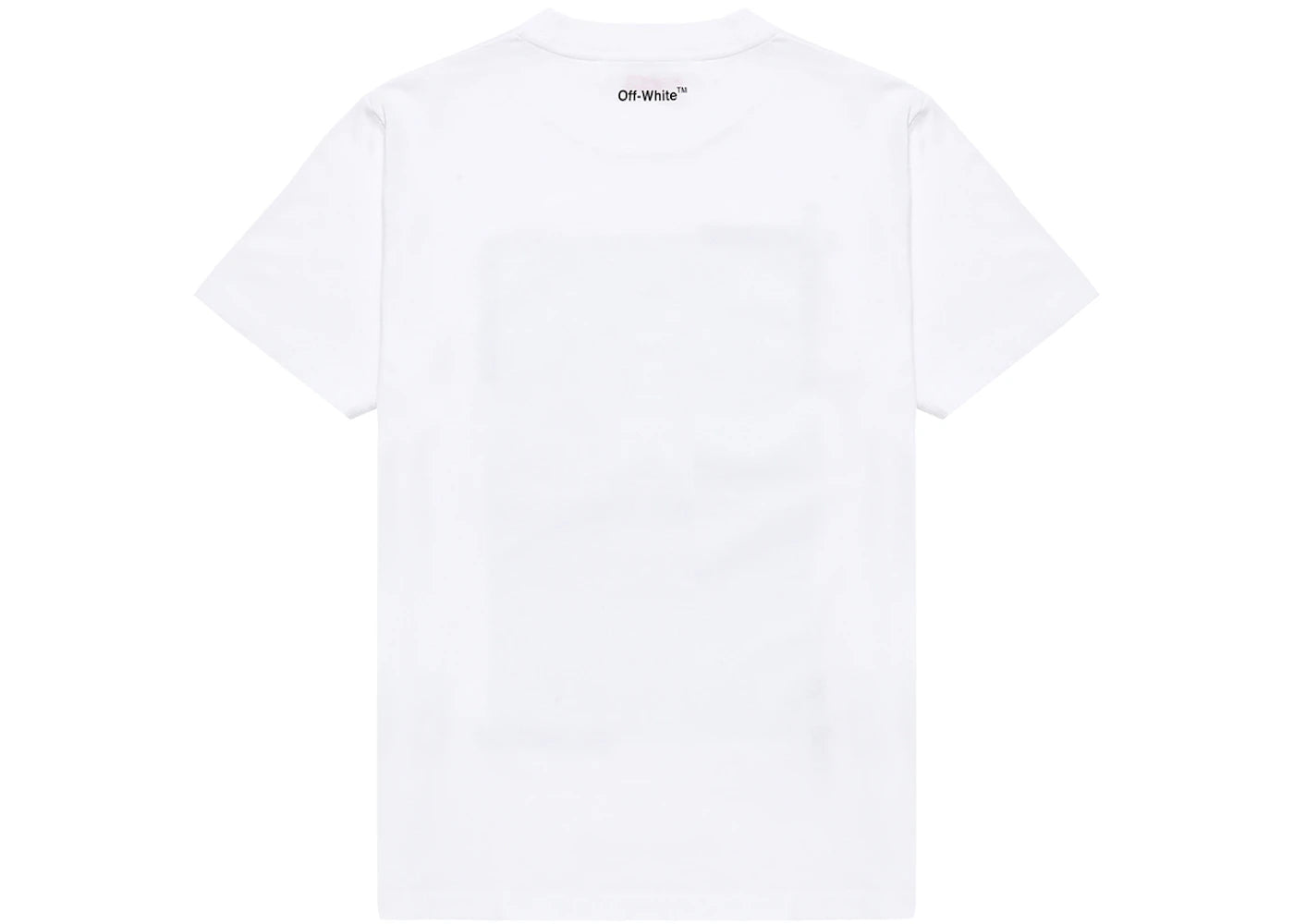 OFF-WHITE Mona Lisa Print Logo Slim Fit T-shirt White/Blue/Black - vue secondaire B