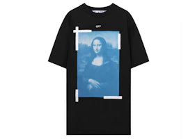 OFF-WHITE Mona Lisa Oversized T-shirt Black - vue 360