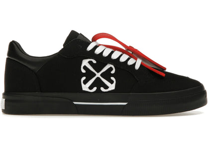 OFF-WHITE New Low Vulcanized Black White - authentic OFF-WHITE sneakers