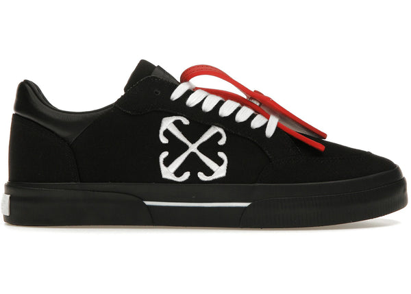 OFF-WHITE New Low Vulcanized Black White sneakers - authentic OFF-WHITE shoes