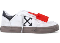 OFF-WHITE New Low Vulcanized Vintage White Black