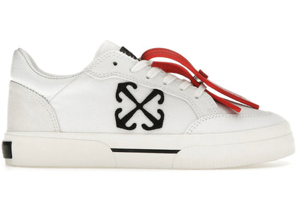 OFF-WHITE New Low Vulcanized White Black (Women's) - authentic OFF-WHITE sneakers
