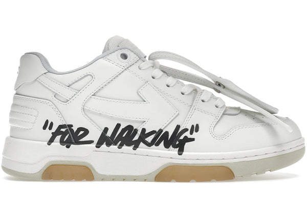 OFF-WHITE Out Of Office OOO Low Tops For Walking White Black sneakers - authentic OFF-WHITE shoes