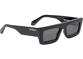 OFF-WHITE Ontario Sunglasses Black Dark Grey (OERI136F24PLA0011007-FR) - vue 360