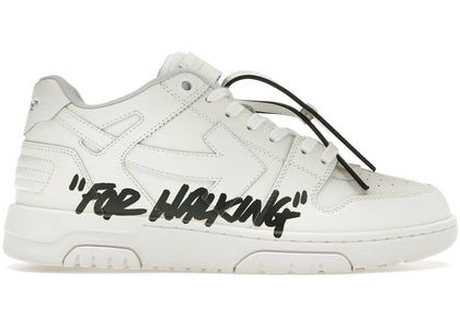 OFF-WHITE Out Of Office Low For Walking White Black - authentic OFF-WHITE sneakers