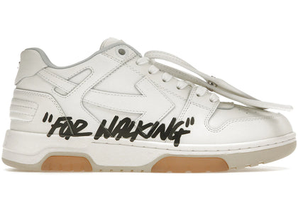 OFF-WHITE Out Of Office "OOO" Low "For Walking" White Black (Women's) - authentic OFF-WHITE sneakers