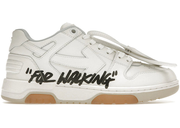 OFF-WHITE Out Of Office "OOO" Low "For Walking" White Black (Women's) sneakers - authentic OFF-WHITE shoes