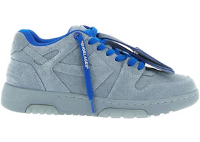 OFF-WHITE Out Of Office OOO Low Tops Blue Grey FW25 - vue 360