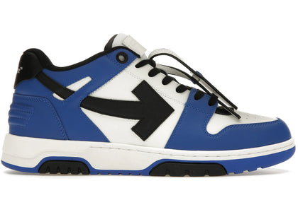 OFF-WHITE Out Of Office OOO Low Tops Navy Blue White Blue - authentic OFF-WHITE sneakers