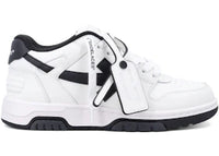 OFF-WHITE Out Of Office OOO Low Tops White Black (Black Outsole) (Women's)