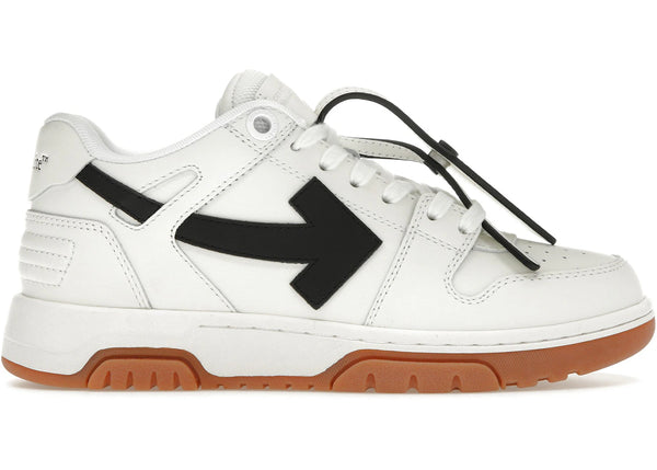 OFF-WHITE Out Of Office OOO Low Tops White Black Gum sneakers - authentic OFF-WHITE shoes