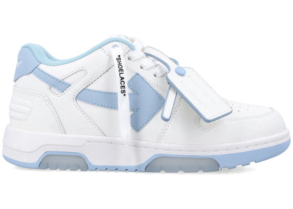 OFF-WHITE Out Of Office OOO Low Tops White Light Blue (Women's) - authentic OFF-WHITE sneakers