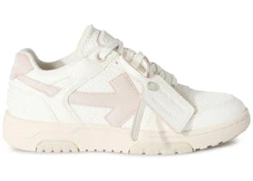 OFF-WHITE Out Of Office OOO Low Tops White Lilac Purple (Women's) - vue 360