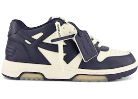 OFF-WHITE Out Of Office OOO Low Tops White Petrol - vue 360