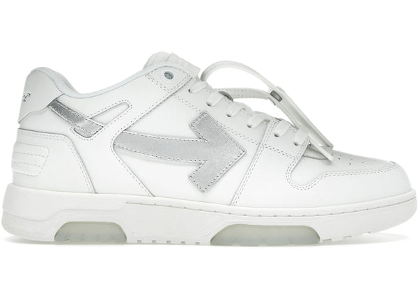 OFF-WHITE Out Of Office OOO Low Tops White Silver sneakers - authentic OFF-WHITE shoes