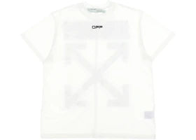 OFF-WHITE Oversized Fit Airport Tape T-Shirt White