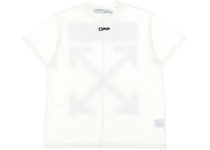OFF-WHITE Oversized Fit Airport Tape T-Shirt White - apparel view 2