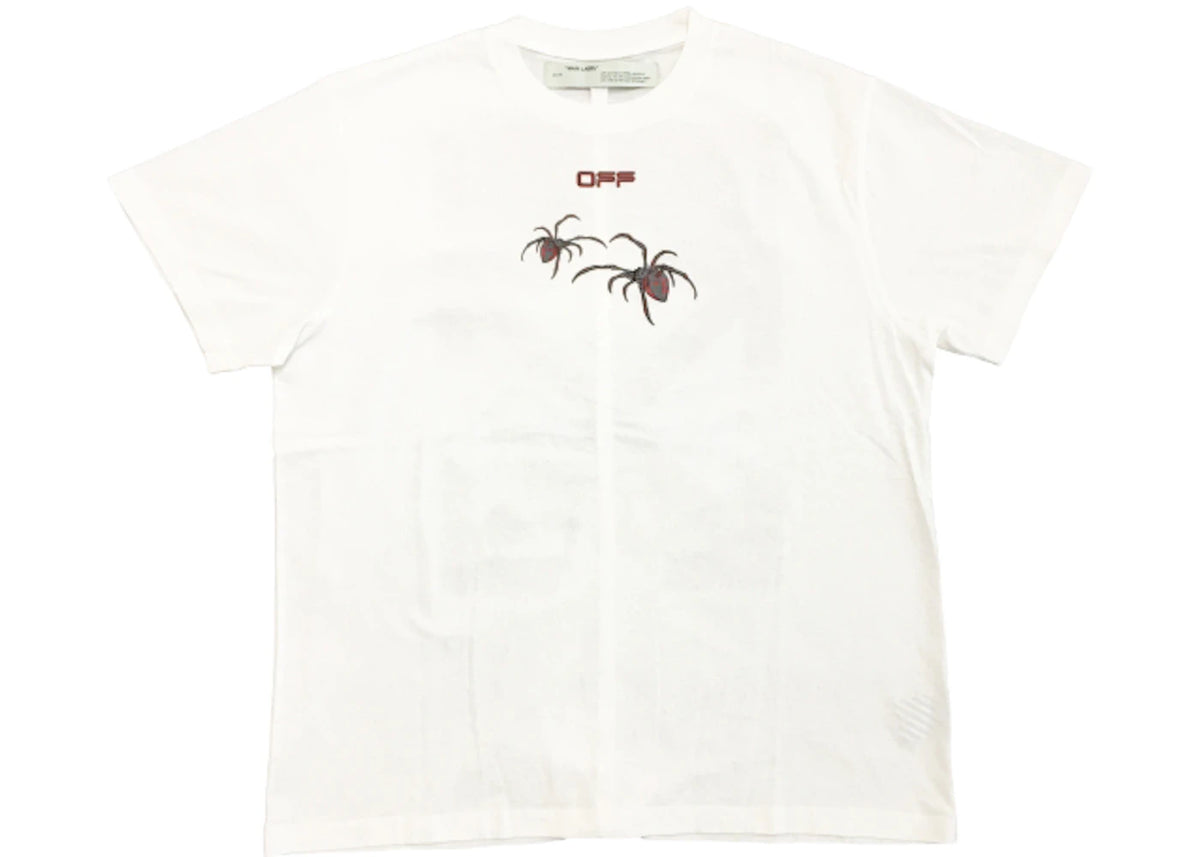 OFF-WHITE Oversized Fit Arachno Arrows T-Shirt White - vue secondaire A