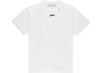 OFF-WHITE Oversized Fit Caravaggio Square T-Shirt White/Black