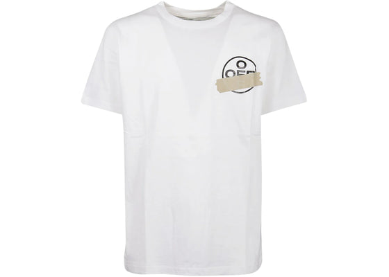 OFF-WHITE Slim Fit Tape Arrows T-Shirt White/Beige sneakers - authentic OFF-WHITE shoes