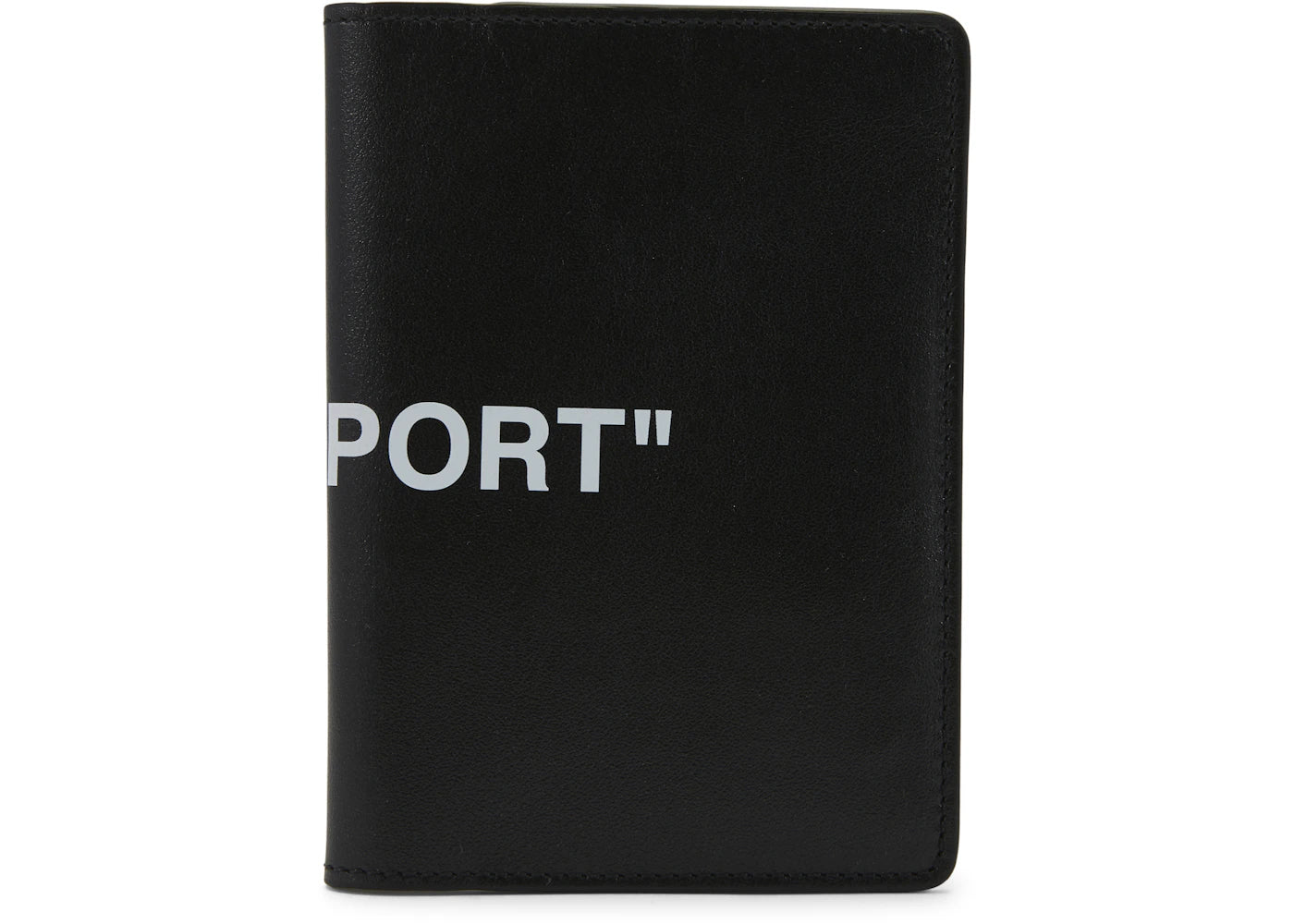 OFF-WHITE Quote Passport Wallet Black White sneakers - authentic OFF-WHITE shoes
