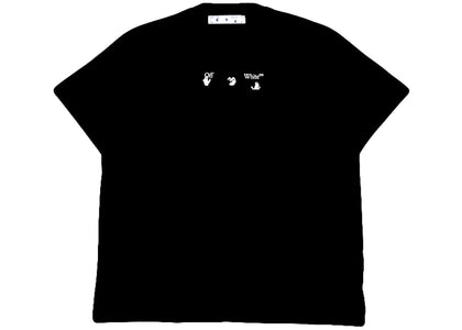 OFF-WHITE Red Marker S/S Over Tee Black/Red - product view 2