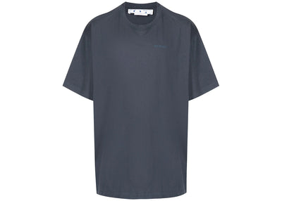 OFF-WHITE Rubber Diagonals Oversized T-Shirt Washed Black