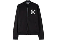 OFF-WHITE Single Arrow Slim Track Top Black/White