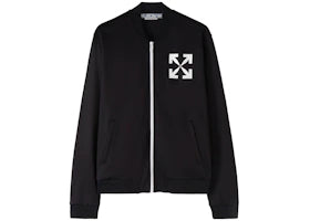 OFF-WHITE Single Arrow Slim Track Top Black/White