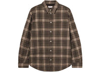 OFF-WHITE Spray Arrow Check Padded Overshirt Dark Grey/Black