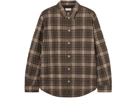 OFF-WHITE Spray Arrow Check Padded Overshirt Dark Grey/Black