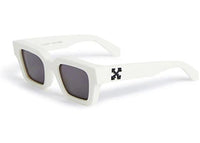 OFF-WHITE Square Sunglasses White Dark-Grey (OERI008C99PLA0040107-L-FR)