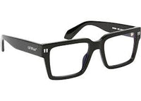OFF-WHITE Brille Modell 54, Schwarz/Klare Gläser (OERJ054S24PLA0011000-FR)