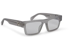 OFF-WHITE Style 61 Eyeglasses Grey/Clear Lens (OERJ061S24PLA0010900-FR) - vue 360