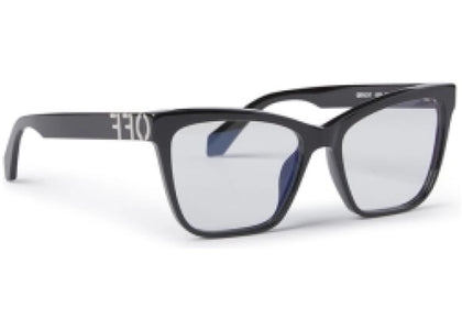 OFF-WHITE Style 67 Eyeglasses Black/Clear Lens (OERJ067S24PLA0011000-FR) - authentic OFF-WHITE product