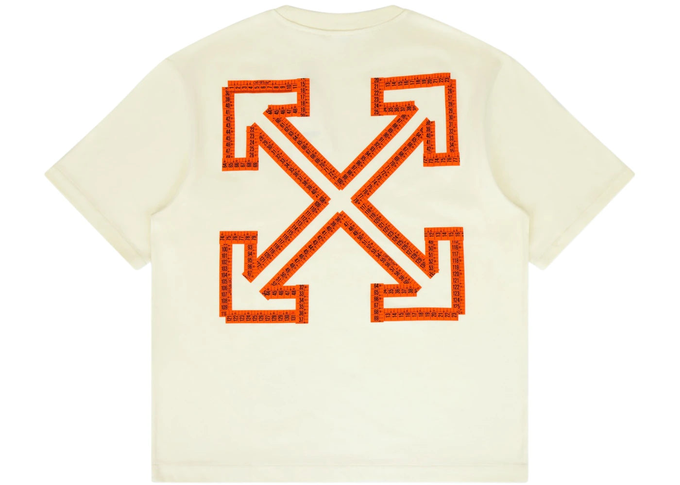 OFF-WHITE Tape Arrow Skate Fit Tee Vanilla Ice - vue secondaire A