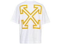 OFF-WHITE Tape Arrow Skate Short Sleeve T-shirt White