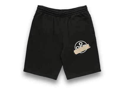 OFF-WHITE Tape Arrows Sweatshorts Black - apparel view 2