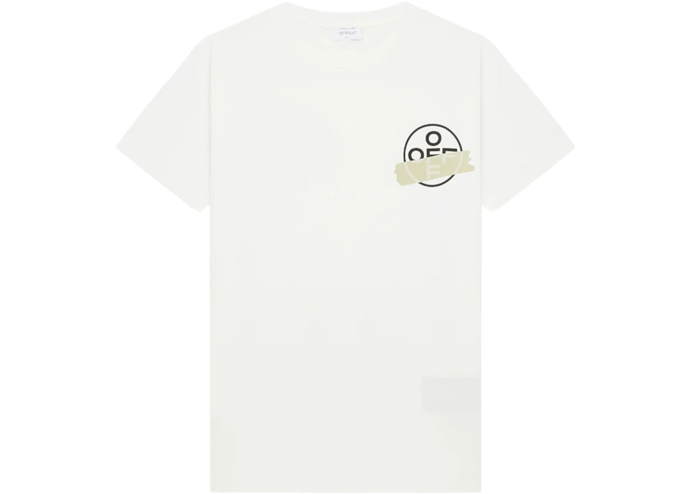 OFF-WHITE Tape Arrows T-shirt (SS26) White/Beige - vue secondaire A